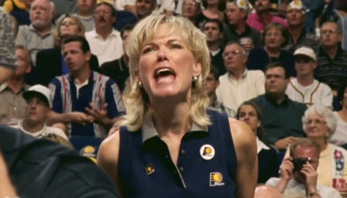 Kathy Martin Harrison s'explique sur son attitude lors des matchs des Pacers