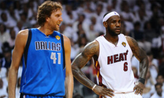 NBA – Les pires matchs en carrière des stars et légendes de la ligue (part 1) LeBron James et Dwyane seraient à l'origine des Finales 2011 de Dirk Nowitzki