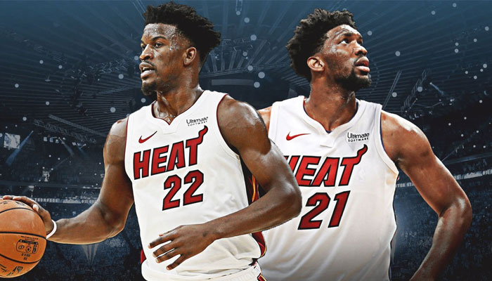 Joel Embiid pourrait bien retrouver Jimmy Butler au Heat en cas de trade