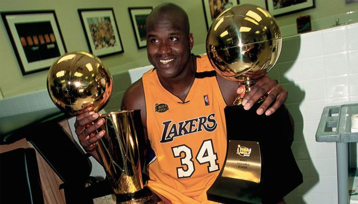 Shaquille O'Neal fait parti des joueurs les plus titrés MVP