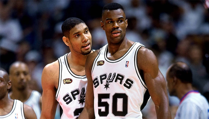 Tim Duncan a bluffé David Robinson lors de sa saison rookie