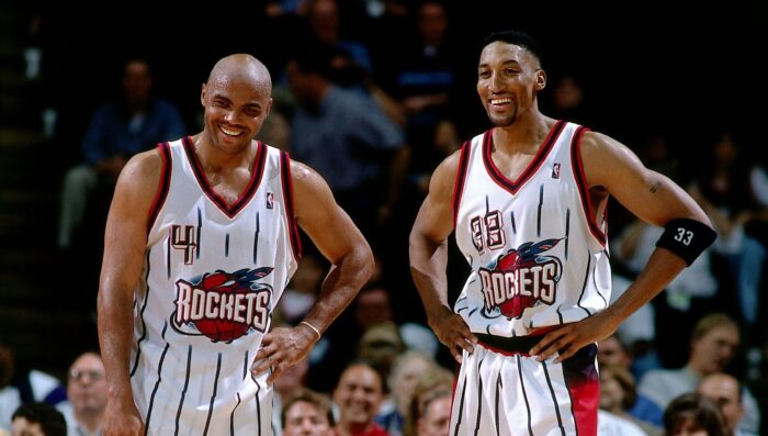 Charles Barkley et Scottie Pippen chez les Rockets