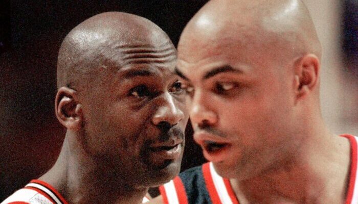 Michael Jordan et Charles Barkley