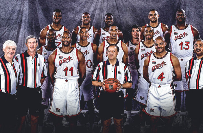 1996 dream team starting lineup figures
