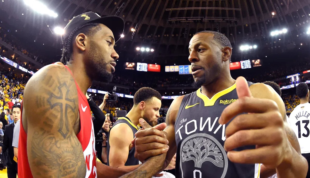 Kawhi Leonard et Andre Iguodala