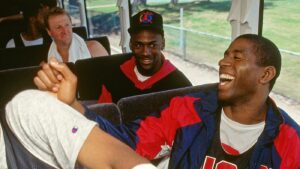NBA – Une discussion géniale révélée entre MJ, Magic, Bird, Barkley et Ewing à l’hôtel aux JO 1992