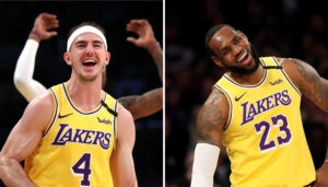 NBA – Alex Caruso sort une phrase culte sur LeBron… et commente leur record historique