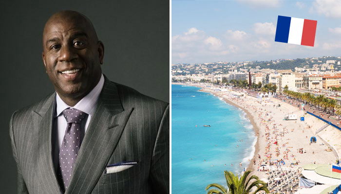 Magic Johnson ville préférée en France