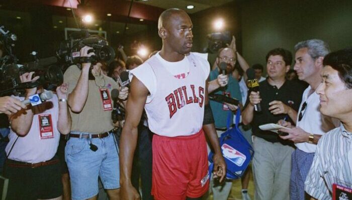 Michael Jordan des Bulls