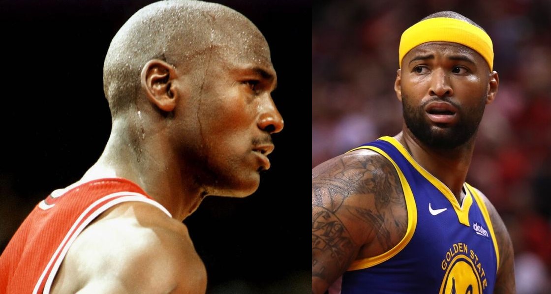 Michael Jordan et DeMarcus Cousins