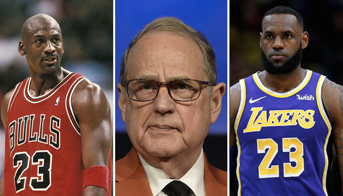 Michael Jordan, Jerry Reinsdorf et LeBron James