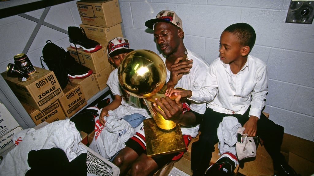 Michael Jordan et ses fils