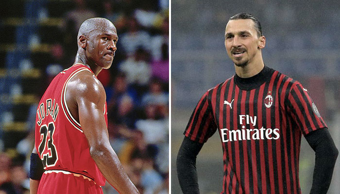 Michael Jordan et Zlatan Ibrahimovic