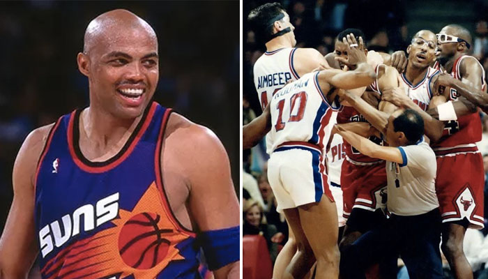 Les 2 seuls joueurs des Bad Boys qui savaient se battre selon Charles Barkley