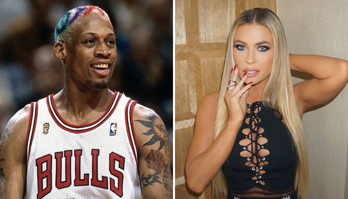 Dennis Rodman Carmen Electra relation