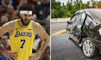 NBA – JaVale McGee frôle l’accident de voiture contre… un autre joueur ! JaVale McGee accident de voiture avec Nick Young