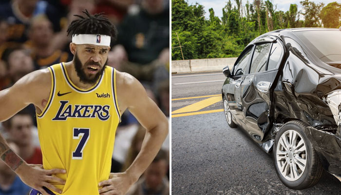 JaVale McGee accident de voiture avec Nick Young