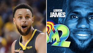 NBA – Steph Curry réagit au nouveau logo de Space Jam 2 !