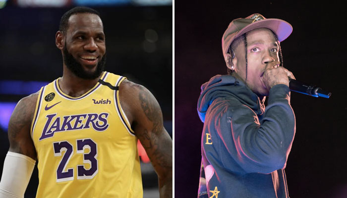 LeBron James Travis Scott collaboration