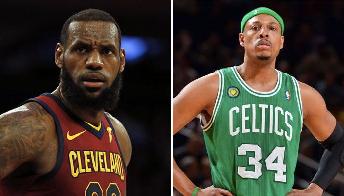 LeBron James Paul Pierce Beef