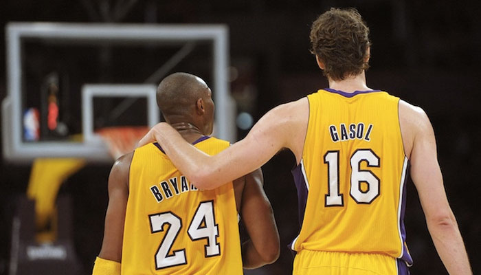 Pau Gasol Kobe Bryant Gianna anniversaire