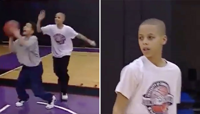 NBA - Quand Steph Curry, 12 ans, malmenait son petit frère Seth en 1 vs 1 !