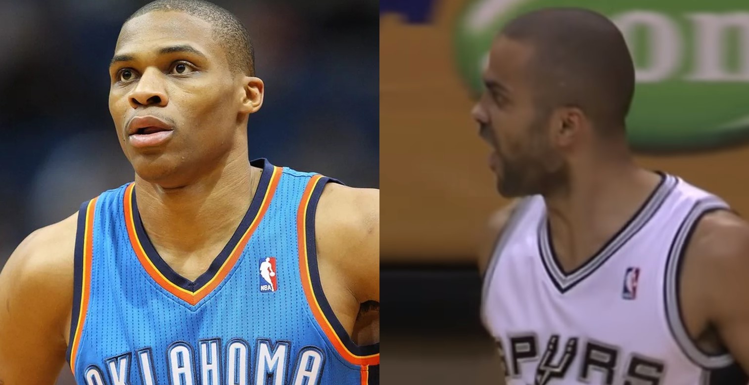 Russell Westbrook et Tony Parker