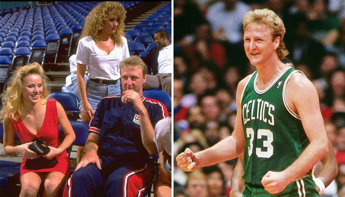 Larry Bird a eu de nombreuses conquêtes dans sa carrière