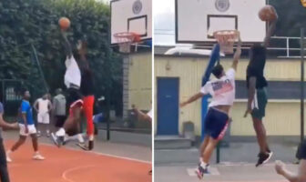 NBA – Un playground parisien s’enflamme : les médias US relaient, Frank réagit ! Mr. Paris enflamme la toile avec ses matchs de street filmés à Paris