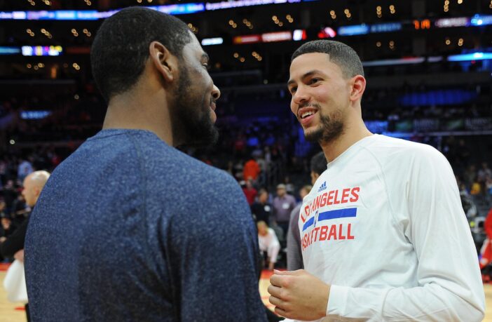 NBA - Austin Rivers tacle Kyrie Irving, Evan Fournier valide !