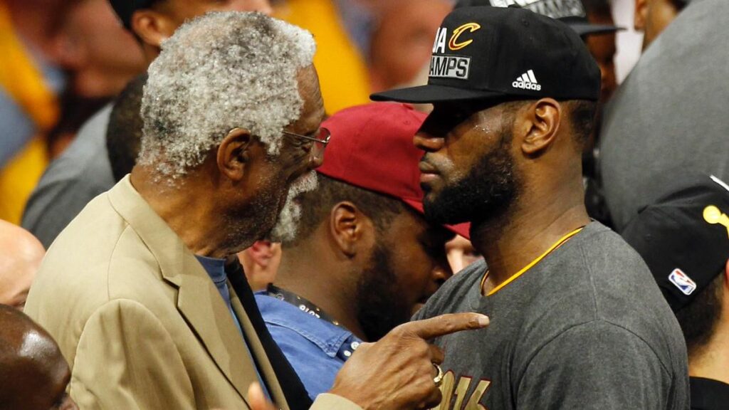 Bill Russell et LeBron James