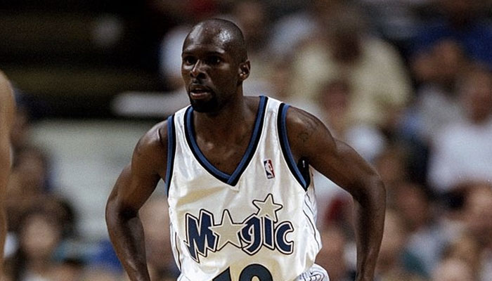 Darrell Armstrong sous le maillot du Orlando Magic