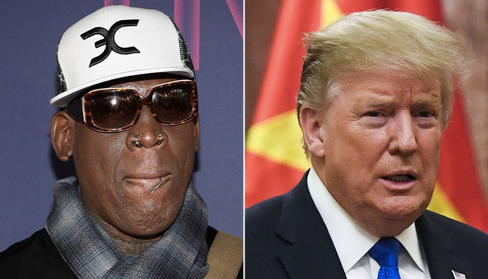 Dennis Rodman et Donald Trump