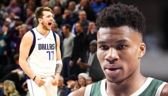 Luka Doncic et Giannis Antetokounmpo