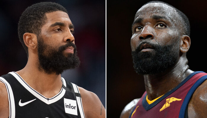 Kendrick Perkins et Kyrie Irving