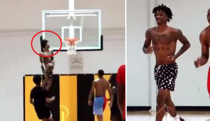 Ja Morant lâche un énorme dunk