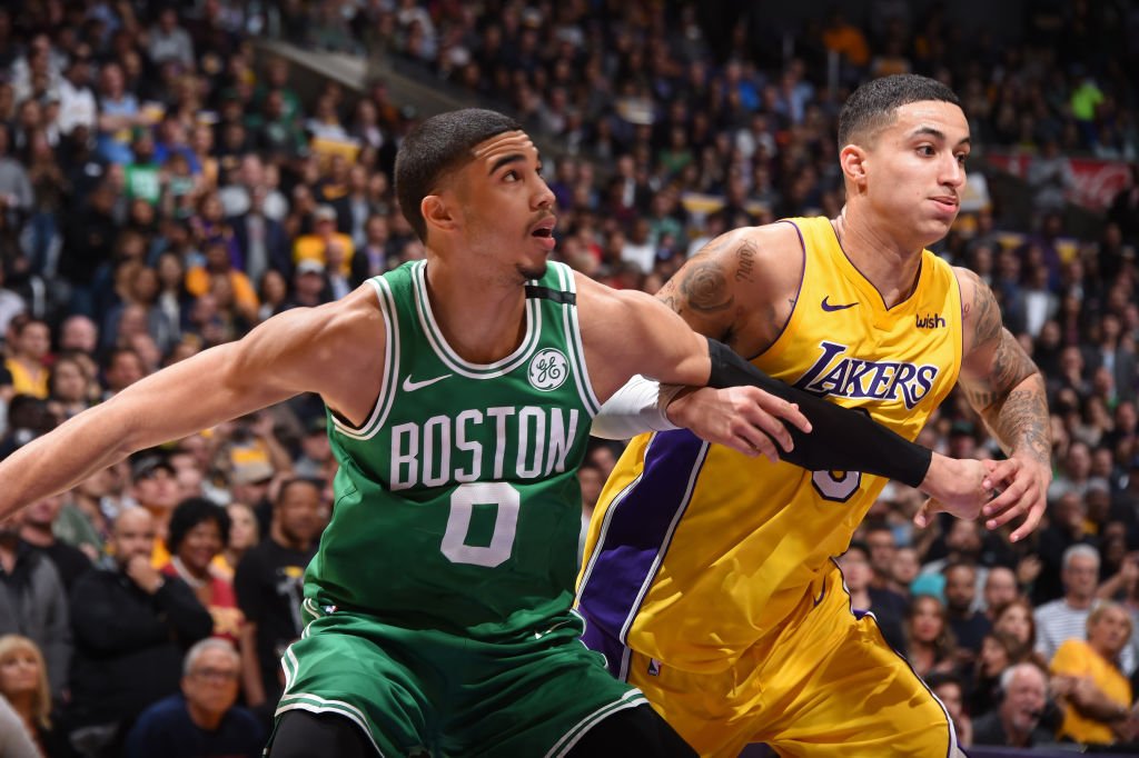 Jayson Tatum et Kyle Kuzma