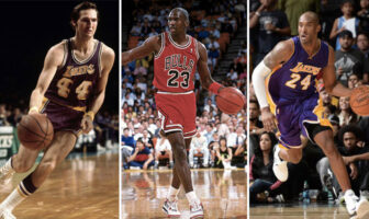 NBA – L’accomplissement génial que Jerry West, Jordan et Kobe sont les seuls à se partager Jerry West, Michael Jordan et Kobe Bryant