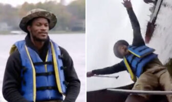 NBA – En 2017, la séquence hilarante de Jimmy Butler… en galère sur un canoë En 2017, la séquence hilarante de Jimmy Butler... en galère sur un canoë