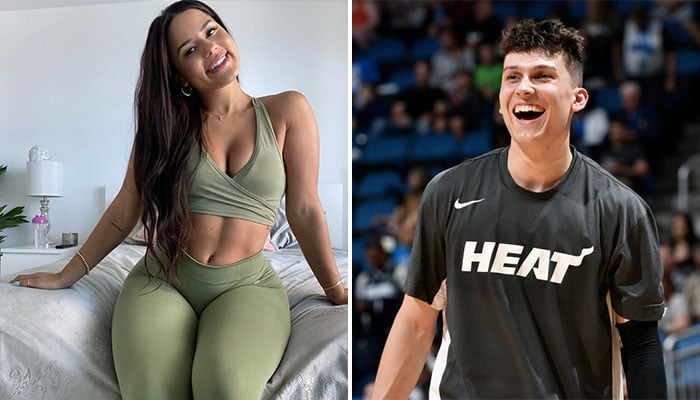 Katya Elise Henry et Tyler Herro