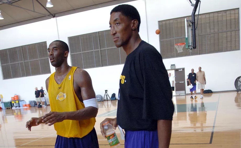 Kobe Bryant et Scottie Pippen