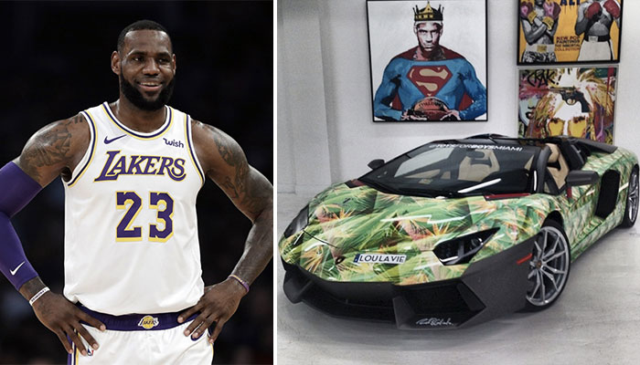 L’impressionnante collection de supercars de LeBron James