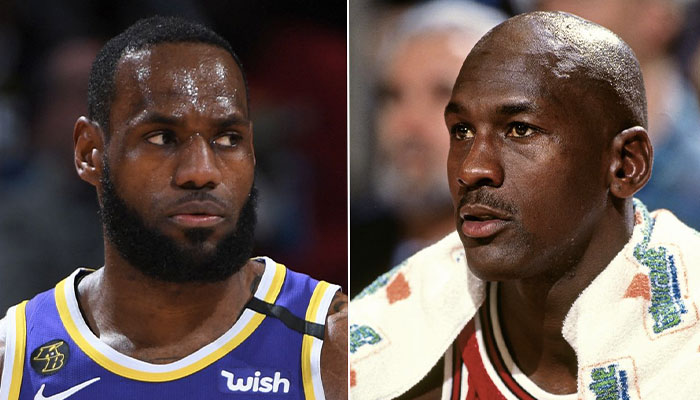 Lebron James et Michael Jordan