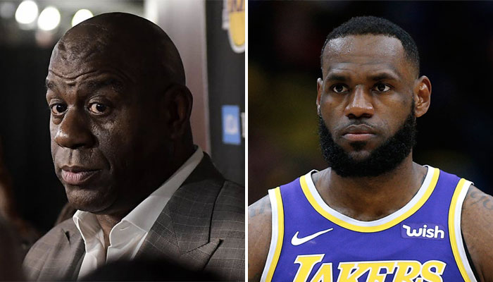 Magic Johnson et LeBron James