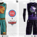 NBA – Un designer imagine les maillots des franchises version Disney !