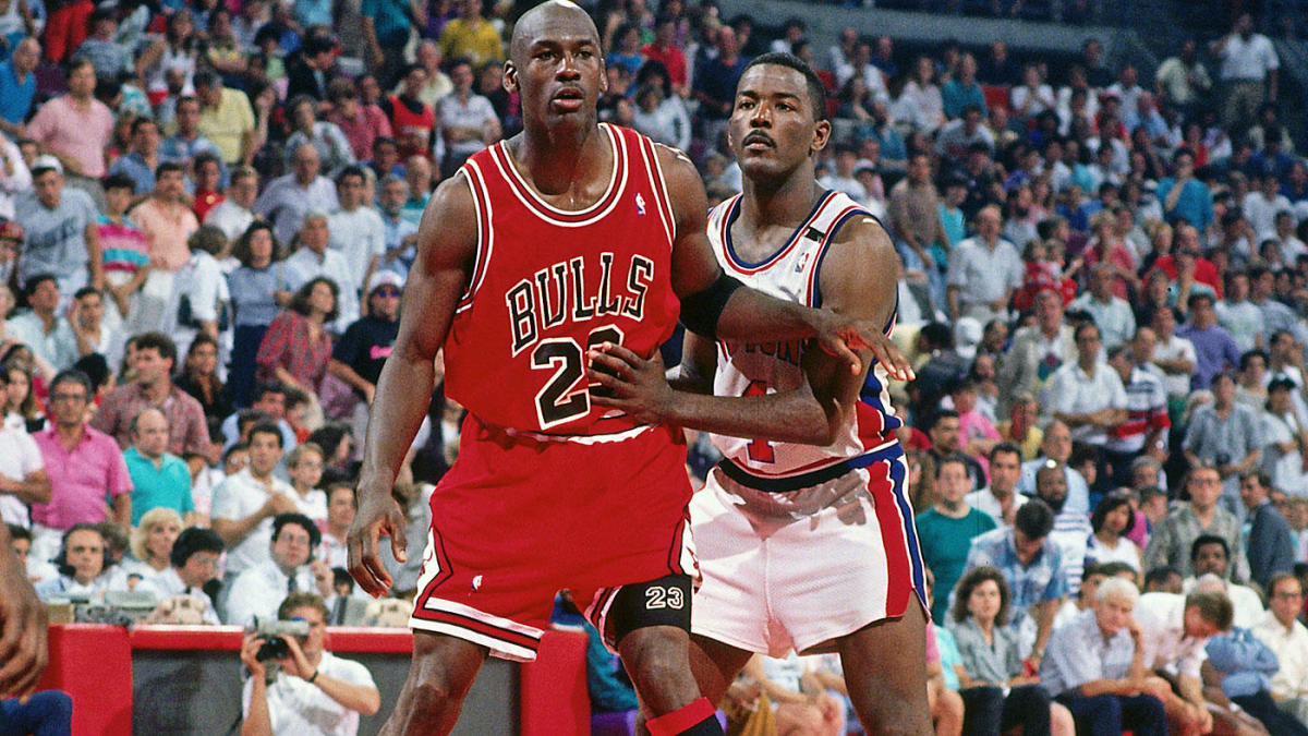Michael Jordan et Joe Dumars