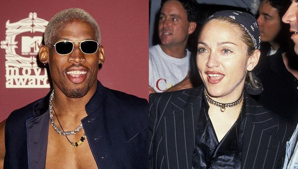 Dennis Rodman et Madonna