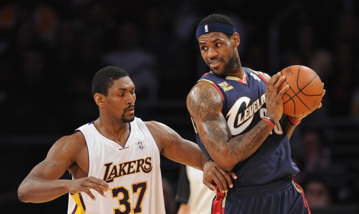 Ron Artest et LeBron James