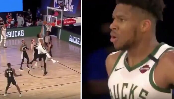 De retour depuis 3mn, Giannis envoie un poster... gâché par l'arbitre-NBA