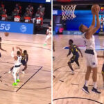 NBA – Luka Doncic met 2 défenseurs dans le vent… avec une simple feinte !